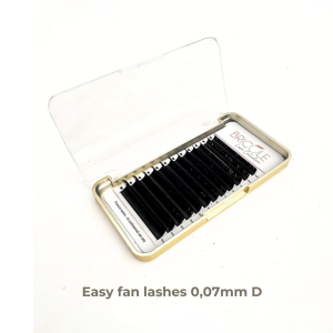 Easy Fan Lashes  D  0,07 mm